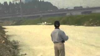 Skymaster F14 Prototype test flight for swept wings [upl. by Femmine]