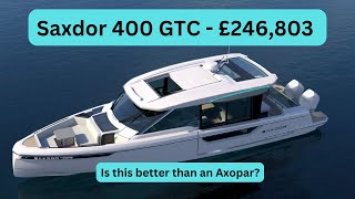 Boat Tour  Saxdor 400 GTC  £246803  Better Than an Axopar [upl. by Nnitsuj]