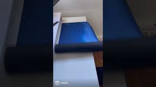 Unboxing my new Dreamy Nights Deskmat from Desk Hero CA 🤍 shorts asmrunboxing desksetup [upl. by Bobby]