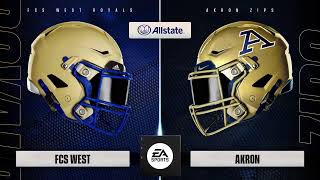 FCS West vs Akron Game 2 2048 [upl. by Jodie]