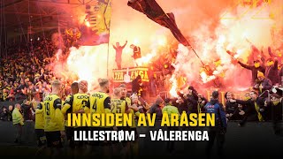 Innsiden av Åråsen LSK 20 VIF  Dobbel derbyseier [upl. by Lattie]