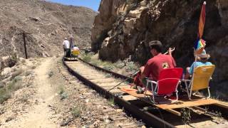 Railriders on the Carrizo Gorge Railway part 1 [upl. by Wendell]