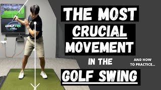 MOST IMPORTANT MOVEMENT IN THE GOLF SWING how to practice it [upl. by Alhsa]