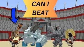 CAN I BEAT THIS LEGENDARY MOBS IN MINECRAFT [upl. by Yraccaz]