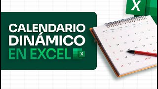 Cómo crear un calendario dinámico en Excel [upl. by Teplitz860]