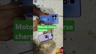 Motorola s50 Pro reverse charging mobile se mobile ko charge kaise karen motorolaonepower motorola [upl. by Yborian]