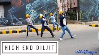 ghaintBhangra  High End  CONFIDENTIAL  Diljit Dosanjh  ashkeBhangra [upl. by Herrah549]