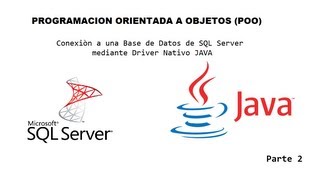 Conectar a una Base de Datos de SQL Server desde Java con Netbeans utilizando Driver JAVA  2 [upl. by Kihtrak]