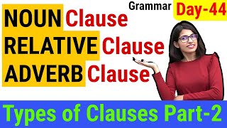 Noun Clause  Types of Dependent clause  Clauses Part 2  EC Day44 [upl. by Moon]