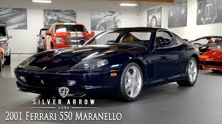 2001 Ferrari 550 Maranello  Walk around  Silver Arrow Cars Ltd [upl. by Niassuh]