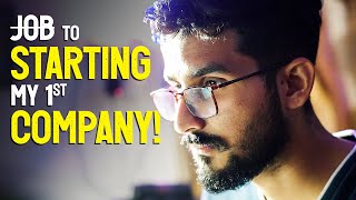 Left my JOB to start my 1st COMPANY Ep1  HarmanSinghYouTube [upl. by Farman434]