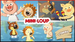 🐺 Mini Loup  LES VACANCES DÉTÉ  COMPILATION 01  SAISON 2 [upl. by Teleya]