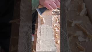 Wooden window accessories surface grinding process [upl. by Bocock]