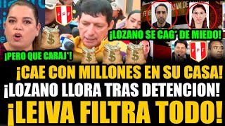 ¡EN SU CARA LEIVA HACE MIERD A AGUSTIN LOZANO TRAS CAER CON MILLONES EN SU CASA [upl. by Bonnette]