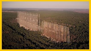 Chernobyl The Duga radar Russian Woodpecker [upl. by Ymmij]