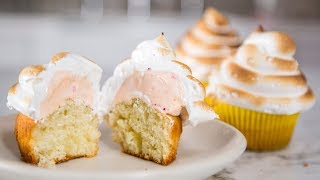 How to Make Baked Alaska Cupcakes  Sunset [upl. by Auberta]