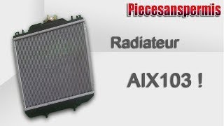 PRÉSENTATION DU RADIATEUR AIX103 DE DE LA MARQUE STARK COOLING [upl. by Tomasz484]