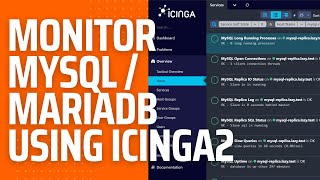 How to Monitor MySQL or MariaDB Database Server Using Icinga2 On Ubuntu 2204 LTS Server [upl. by Kumler200]