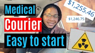 Medical Delivery Courier entry level position [upl. by Fogel737]