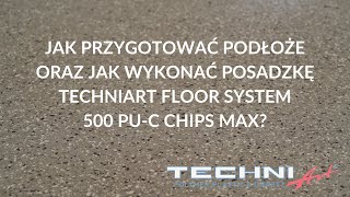 Jak wykonać posadzkę z żywicy poliuretanowej zasypywaną kolorowymi płatkami FILM INSTRUKTAŻOWY [upl. by Wesle]