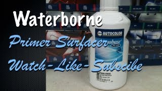 How To Apply Waterborne Primer Surfacer  NEXA AutoColor P9505505 [upl. by Frederigo]