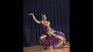 Harinie Jeevitha Solo  Natyarangam Part 4  Sridevi Nrithyalaya  Bharathanatyam Dance [upl. by Colas]