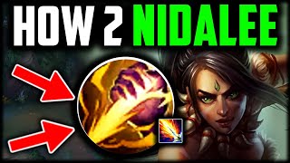 How to Nidalee Jungle amp CARRY for Beginners Best BuildRunes  Nidalee Jungle Guide Season 14 [upl. by Shamrao396]