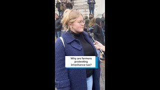 Why are farmers protesting in London [upl. by Tnerb]