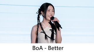 BoA  Better  20240323 高雄櫻花季 SAKURA FESTIVAL  ｜4K [upl. by Hobbie]