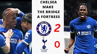 Chelsea beat Tottenham again Chelsea 20 Tottenham MATCH REACTION amp HIGHLIGHTS [upl. by Nosidda]