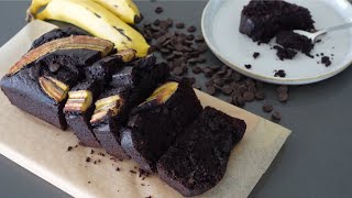 Super Moist and Delicious Chocolate Banana Bread  Quick and Easy Recipe [upl. by Bedwell692]