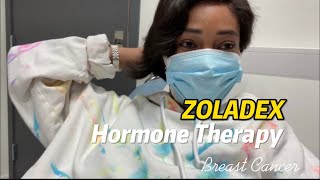 Monthly Zoladex shot Hormone Injection Breast Cancer Journey [upl. by Eustace]