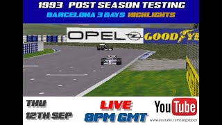 1993 Post Season Testing Barcelona [upl. by Maurits]