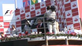 F1 Monza 2009 Podium [upl. by Ennaylloh610]