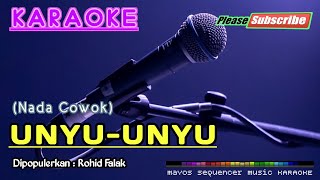 UNYUUNYU Nada Cowok Rohid Falak KARAOKE [upl. by Beniamino]