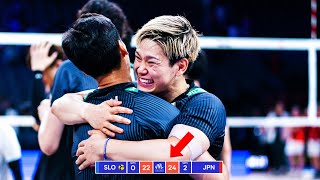 One of the Happiest Moments in Japan Volleyball History [upl. by Rennold]