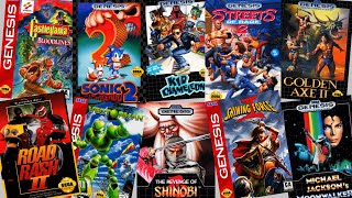 Top 300 best Sega Genesis games in chronological order 1989 1997 [upl. by Barboza]