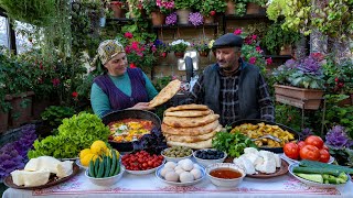 Countryside Morning ☀️ Delicious Village Breakfast 🍳 [upl. by Paymar]