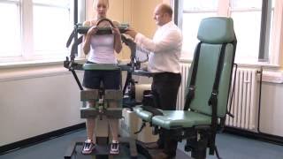 Lumbar spine isokinetic test Humac or Cybex Norm [upl. by Norab]