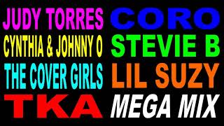 Freestyle MegaMix  Judy Torres  Cynthia amp Johnny O  TKA  DJ Paul S [upl. by Aneekahs]