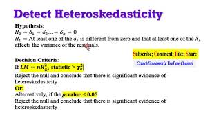 Stata16 How to Detect Heteroskedasticity archlm graphs plots errorvariances gls wls ols [upl. by Donnamarie]