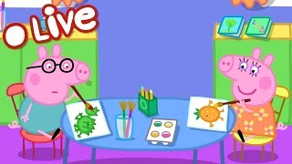 🔴 PEPPA PIG LIVESTREAM 🐷 FULL EPISODES ALL SEASONS 🐽 PLAYTIME WITH PEPPA [upl. by Oletha]