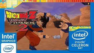 Celeron 847 DragonBallZ Budokai Tenkaichi 2  Intel HD Graphics Sandy Bridge PCSX2 [upl. by Eigger]