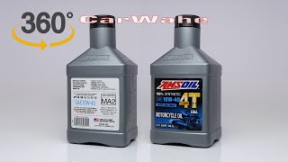 AMSOIL 10W40 4T 100 Synthetic  1Quart  MC4QT  carwahe [upl. by Derk]