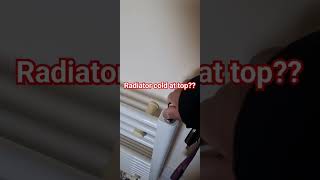 radiator not heating properly boiler plumping [upl. by Els]