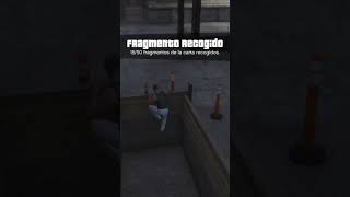 hechos de la vida real GTA V FRAGMENTOS DE LA CARTA ubicacion 15y16 shorts gtav gtatruco parati [upl. by Illene]