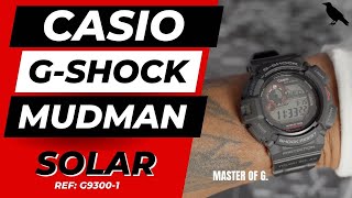 CASIO GSHOCK MUDMAN Solar watch review Ref G93001 Best Gshock for the money [upl. by Bidle]