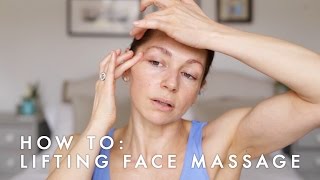 Antiageing Face lifting massage  Abigail James Facialist [upl. by Notyad381]