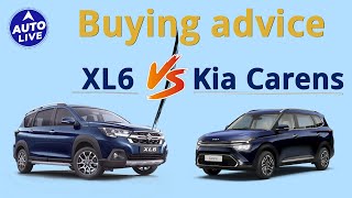 Kia Carens vs XL6  Auto Live [upl. by Barnebas]