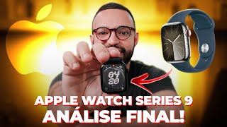 Apple Watch Series 9  o RELÓGIO normal vale a pena Análise final [upl. by Yevreh958]